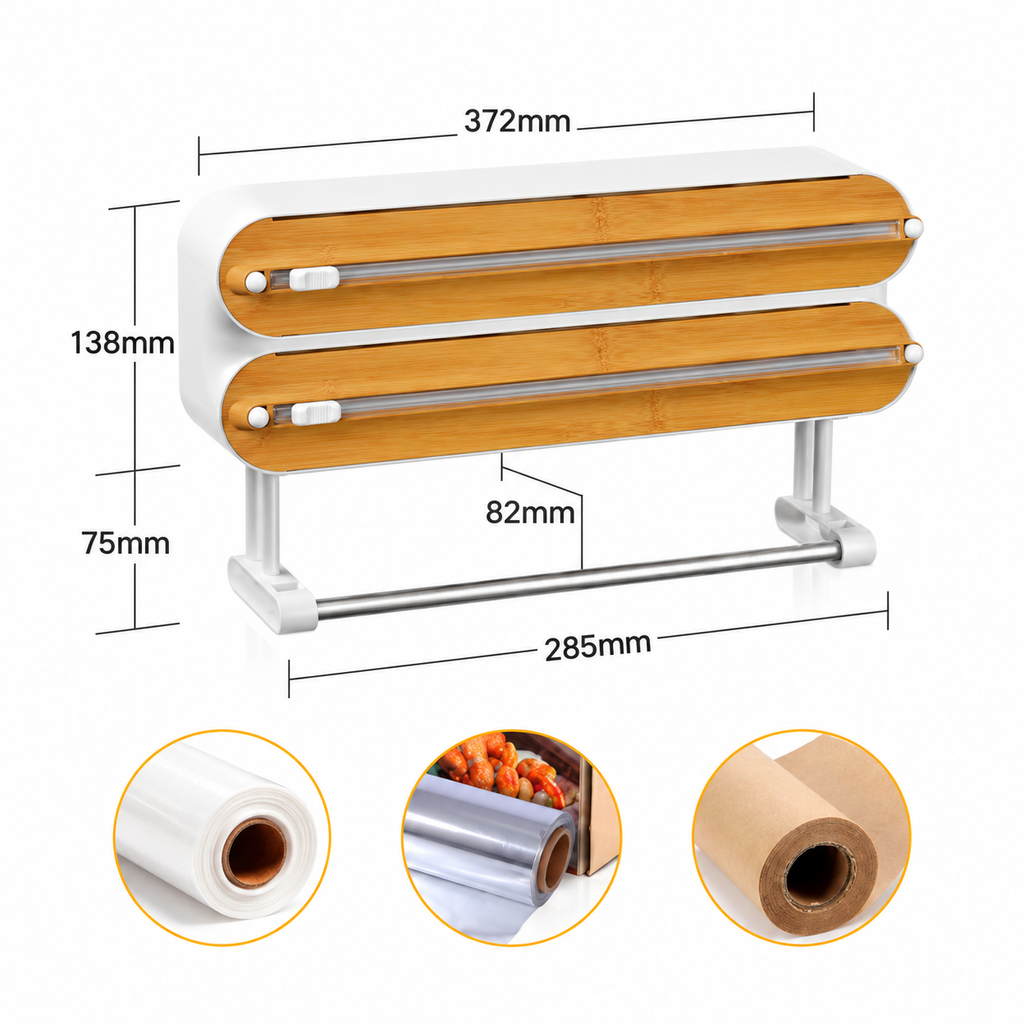 Dispensa Fácil™ 3 en 1 – Organizador y Dispensador de Cocina