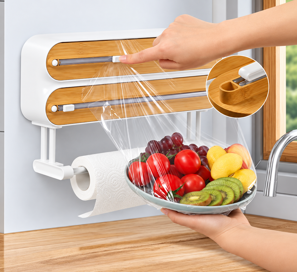 Dispensa Fácil™ 3 en 1 – Organizador y Dispensador de Cocina